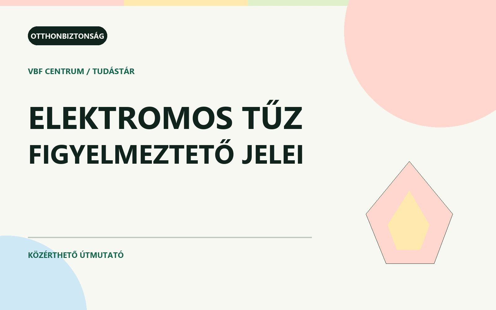 Elektromos tűz figyelmeztető jelei feliratú grafikus borító túlmelegedő dugalj jelképpel